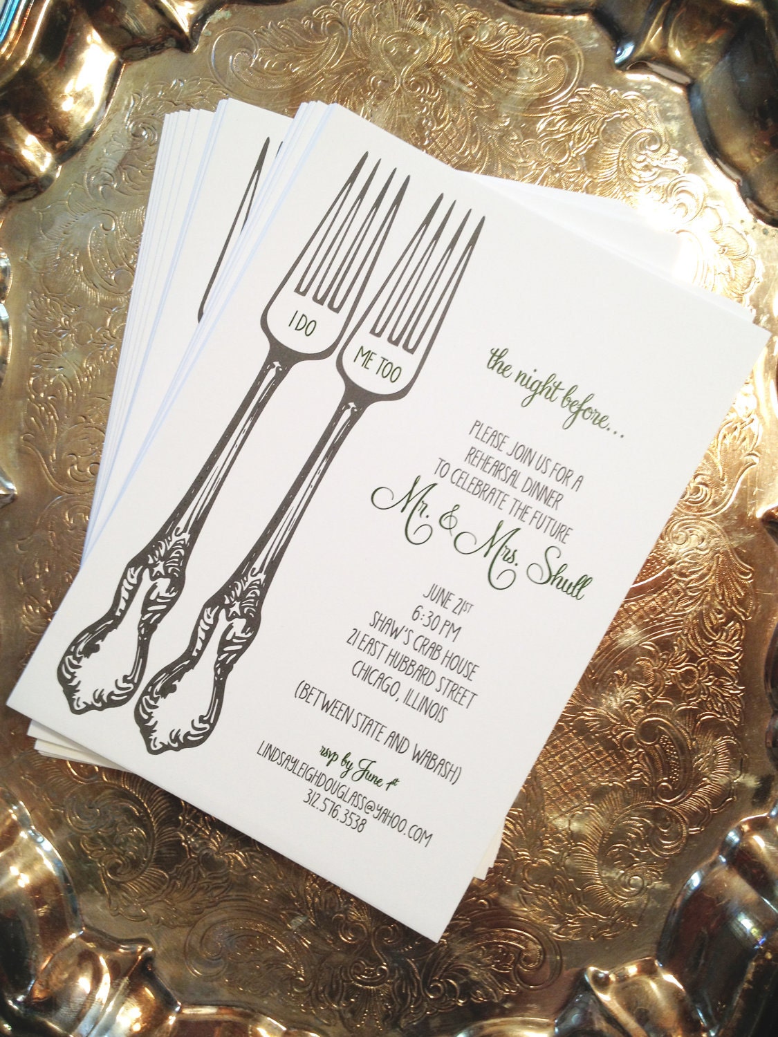 I Do Me Too Fine Paper Invitation - Set of 12 - by Flair Designery Il_170x135