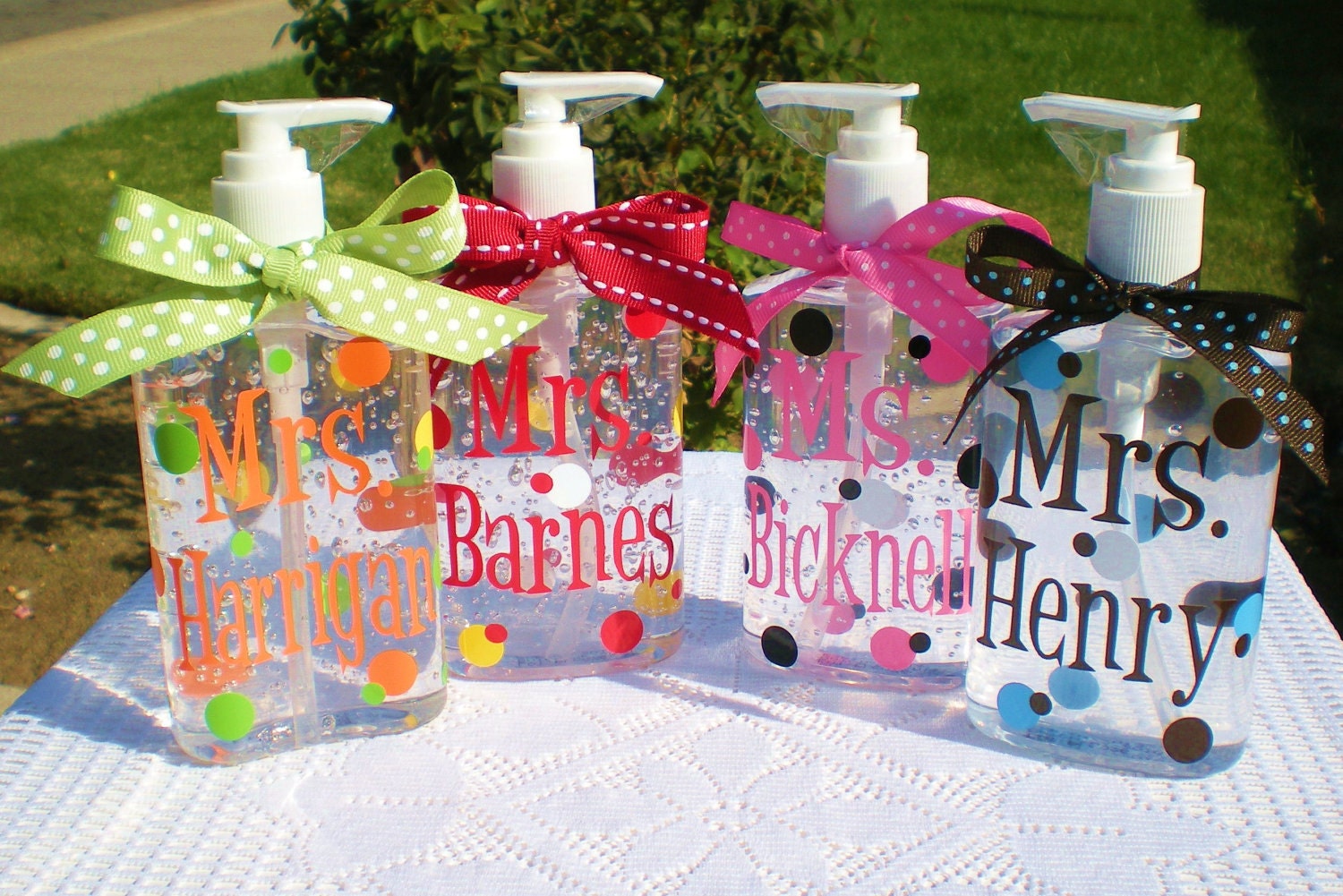 Personalized Hand Sanitizer - 8oz. - Teacher Gift  - Birthday Gift -
 Adults - Teens - Gifts - Stocking Stuffer