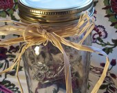 Mason Jar Travel Cup Eco- Tumbler with Reuseable Sippy "Cuppow" Lid-BPA free