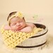 Buttercup Newborn Baby Blanket Photo Prop
