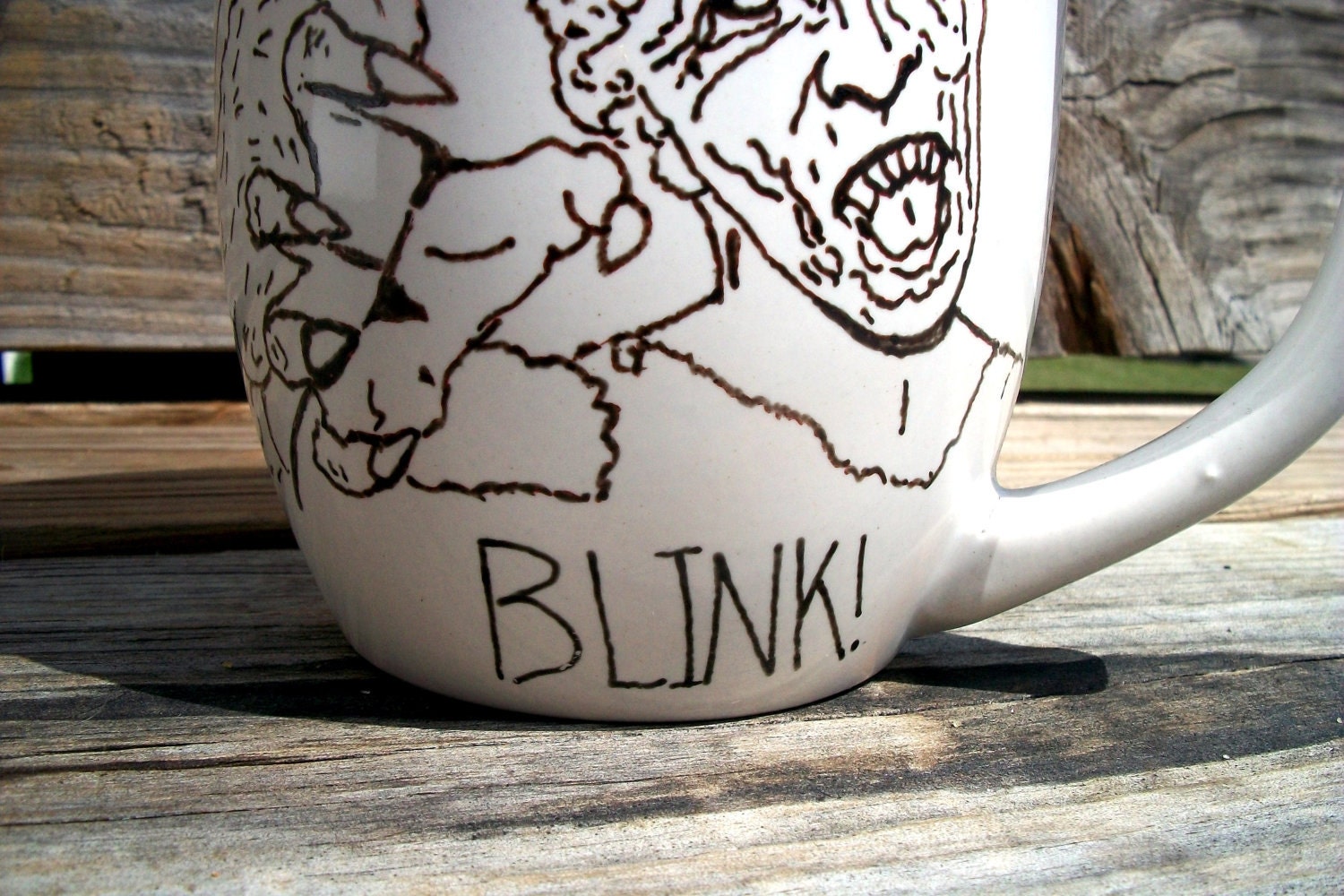 Doctor Who Don't Blink The Angels Have The Tardis Coffee Mug Tea Cup MMMug Dr. Who