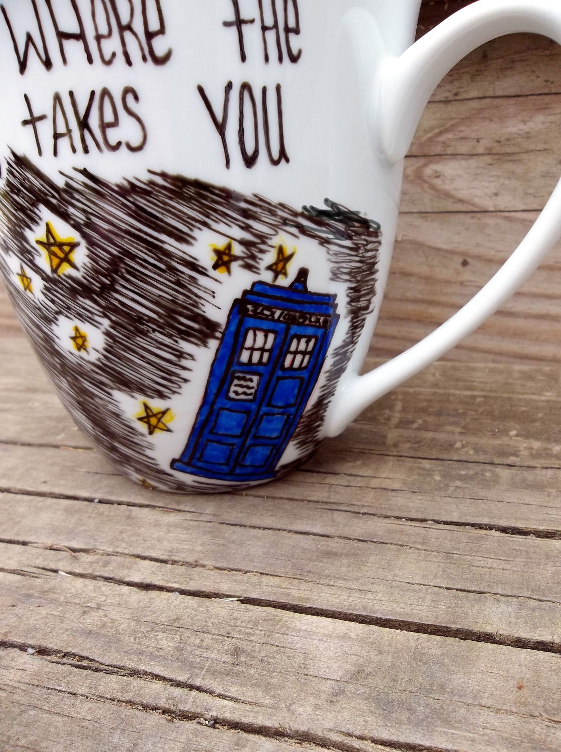 Doctor Who Home Is Where The Tardis Takes You Coffee Mug Tea Cup MMMug Dr. Who