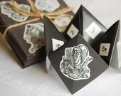 Alice in Wonderland Fortune Teller Favors - set of 10