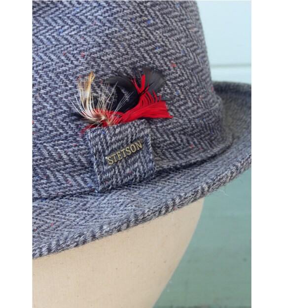 Tweed Fedora by Stetson