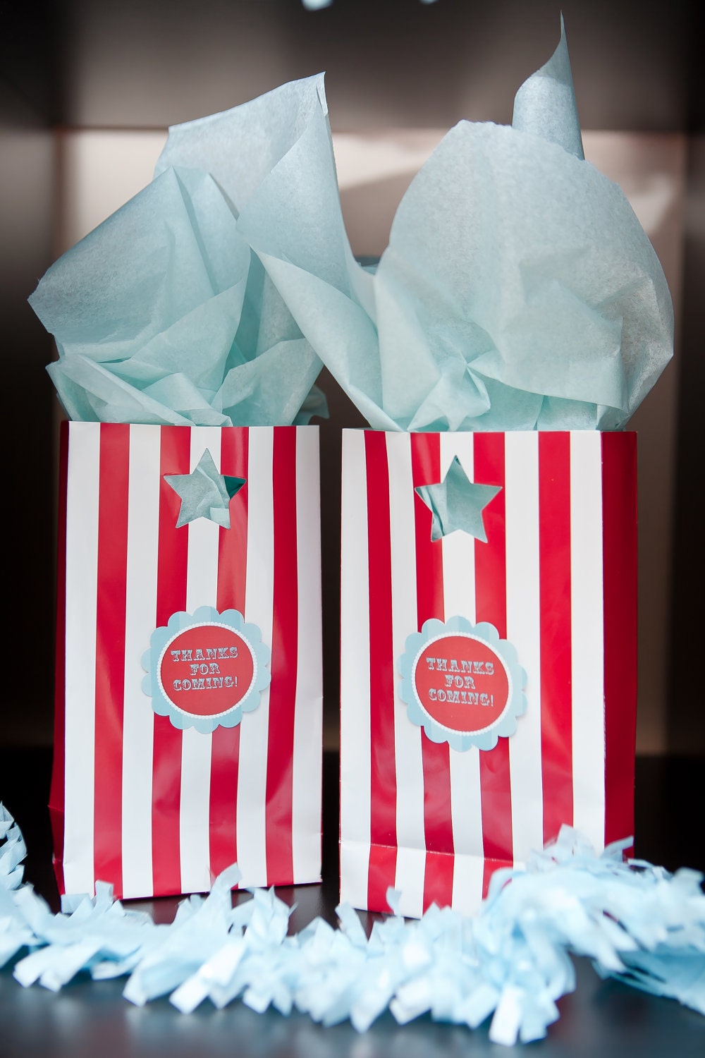 Vintage Carnival Birthday Collection - DIY Printable Favor Tag Circles