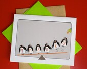 Thank You Cards with penguins