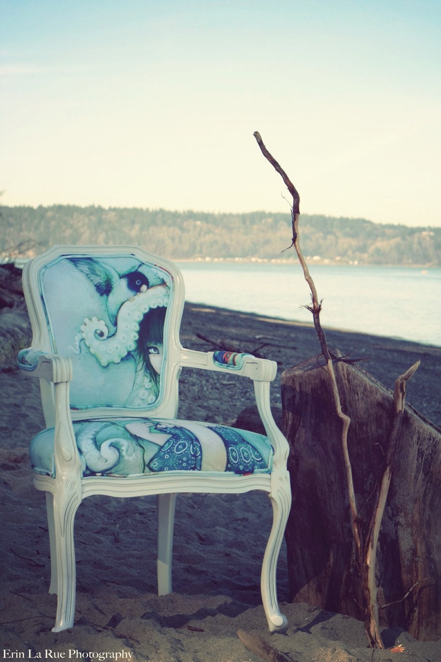 RESERVED for Lorri - Loveless Bird Chair - Camilla d'Errico collaboration