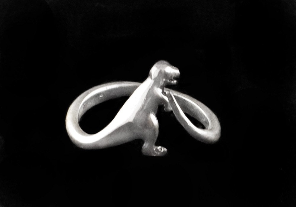 T-Rex Sterling Silver Ring