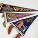 Canada Oh Canada, Vintage Canadian Felt Souvenir Pennants, 1960's-70's
