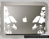 Storm Trooper - macbook decal Mac decal MacBook pro decal macbook sticker decal for MacBook air