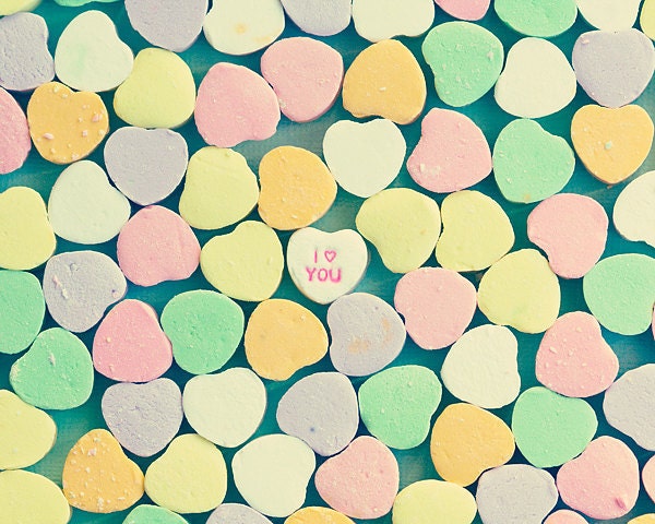 i love you, 8 x10 photograph, home decor, nursery childrens wall art, valentines, hearts