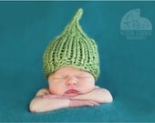 Little Pixie Knit Hat for Baby, Many Color Choices Available, Beautiful Photography Prop