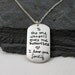 Love Letter Pendant..Your Own Words and Handwriting ..Made to Order