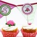 Preppy Turtle Printable Circles
