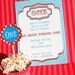 Vintage Carnival Printable Editable Invitation