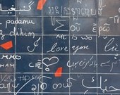 I Love You, English 8x10 Open Edition Color Photograph