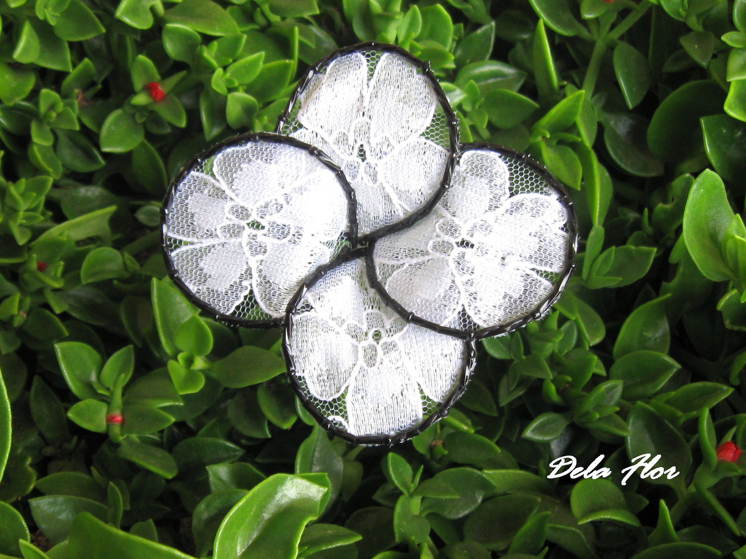Dela Flor Vintage Elegance Spiral Star Bridal Flower - vintage, hair accessory, ooak , beads, wedding, bride, Team Rockabilly Gone Glam