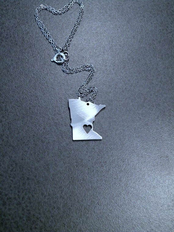 I Heart Minnesota Necklace