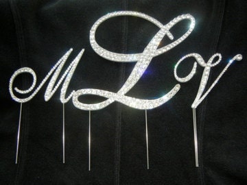 Swarovski Triple Monogram