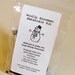 SNOWMAN KIT. Wool Snowman Materials Kit.