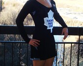 Custom Jersey Dress Style Option 3 - Long sleeve mini-dress