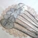 table numbers - antique spoons markers