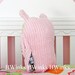 Owl Pillow - Stuffed Animal Owl Friend - Pink Peacock - ONLY 2 Remaining