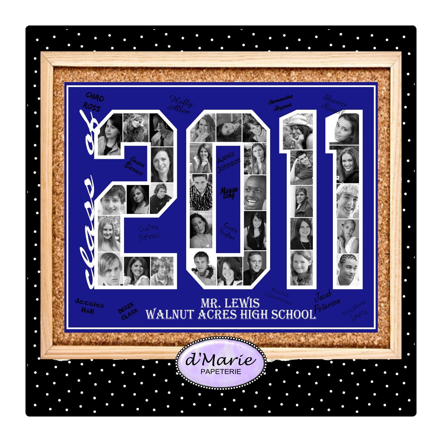 Class/Team Photos Signature Collage (16x20)
