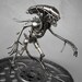Mini Metal Monster : tail down (small item)