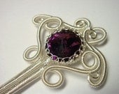 Queen Amethyst HairPin - Jewelry Tutorial