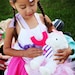 Doc McStuffins inspired Ribbon Necklace Dress up Stethoscope
