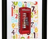 London Calling  8 x 10 Art Print