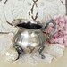 Silver Plate Footed Creamer-Ornate