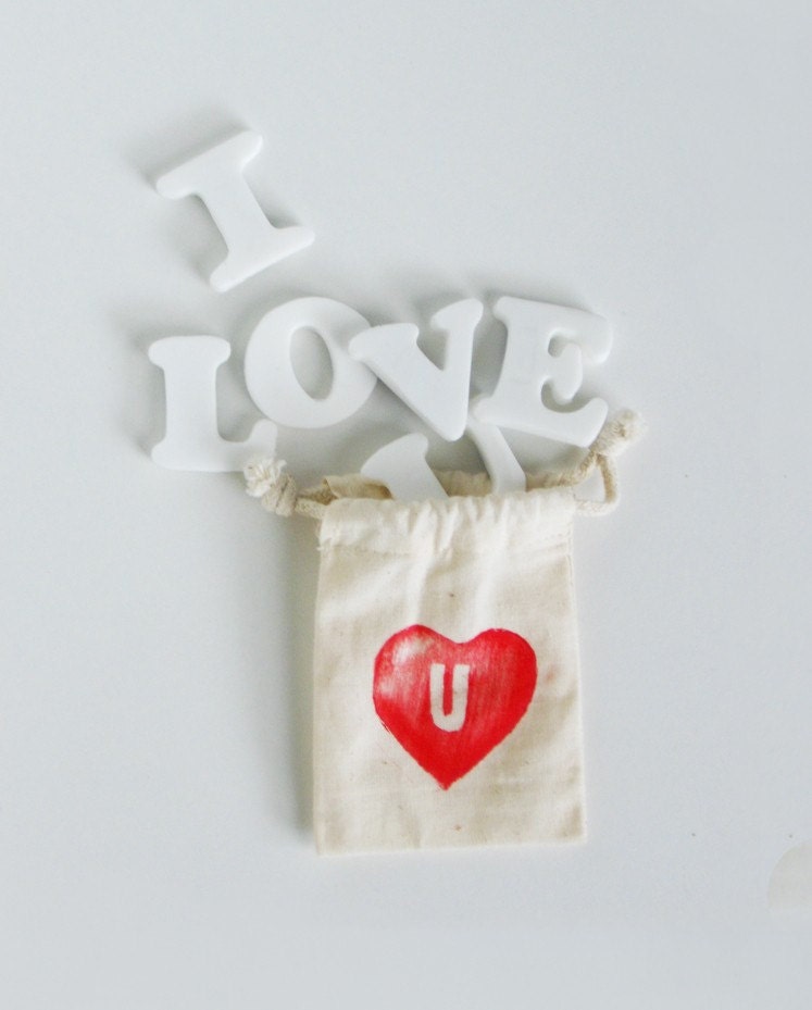 I Love U - Resin Love Note