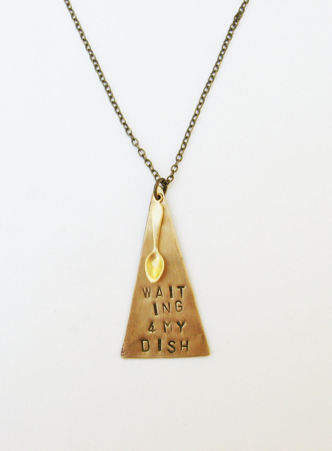 Waiting for My Dish - Necklace - Ships in 2-3 days