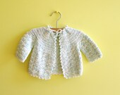 Sweet Seafoam Vintage Baby Sweater - malnclem