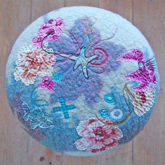 re-styled vintage stool