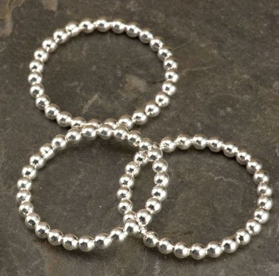 Silver Stacking Rings
