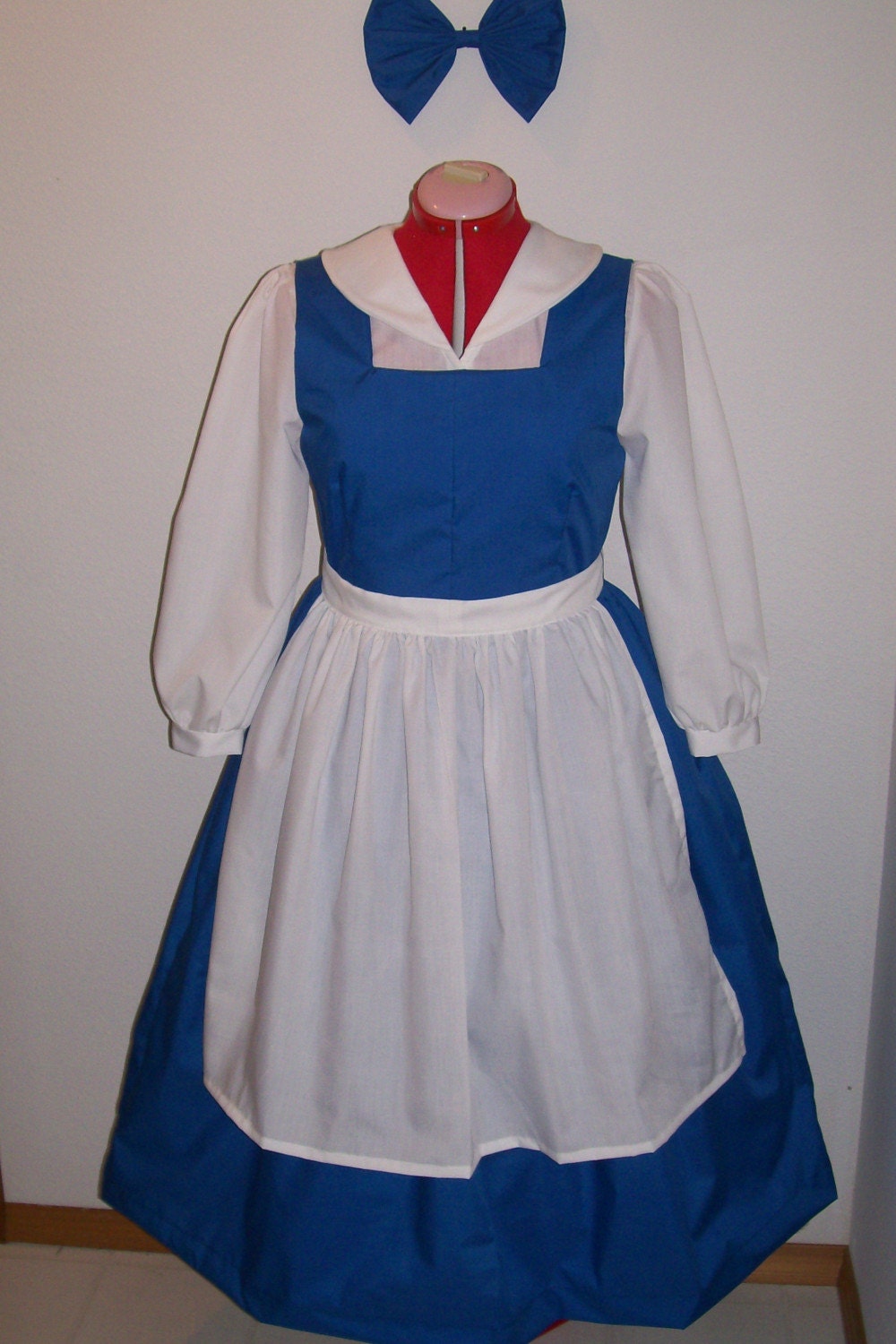 belle peasant dress