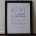 Guest Book Alternative Custom Wedding Poster
