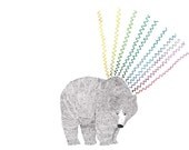 ZigZag Bear Print A4
