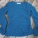 Peacock sweater - Womens Crochet Openback Sweater - Made to Order