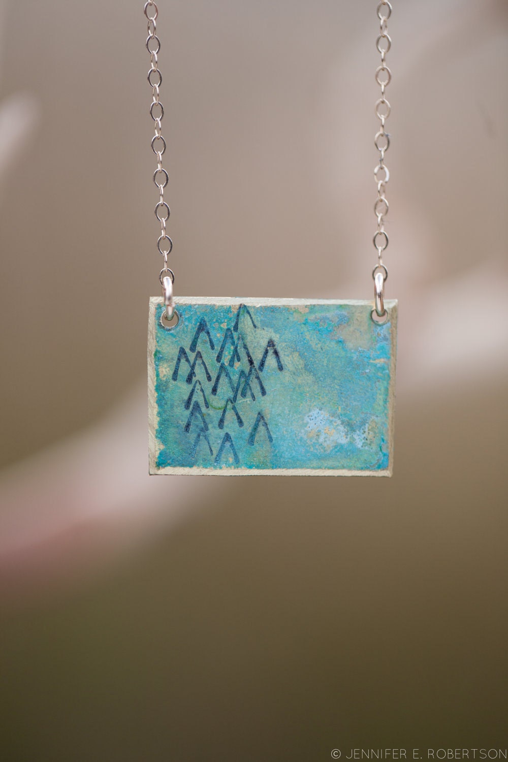 Handcrafted Brass Colorado Pendant