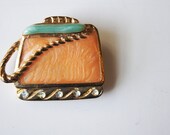 Brooch // Enammel Brooches // Pins // Brooches // Vintage Brooch // Purse Brooch // Hat Pin // Purse