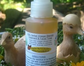 Herbal Vinegar Blemish Care and Facial Astringent/Toner, Calendula, Chamomile and Nettles