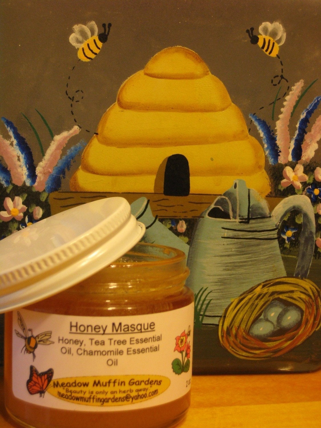 Blemish Care Raw Honey Facial Mask, wound care
