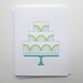 Letterpress Greeting Card - Congratulations Cake