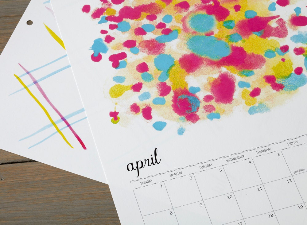 2012 Art Print Wall Calendar