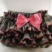 Little Army Girl Ruffle Diaper Cover Ruffle Bloomer with headband