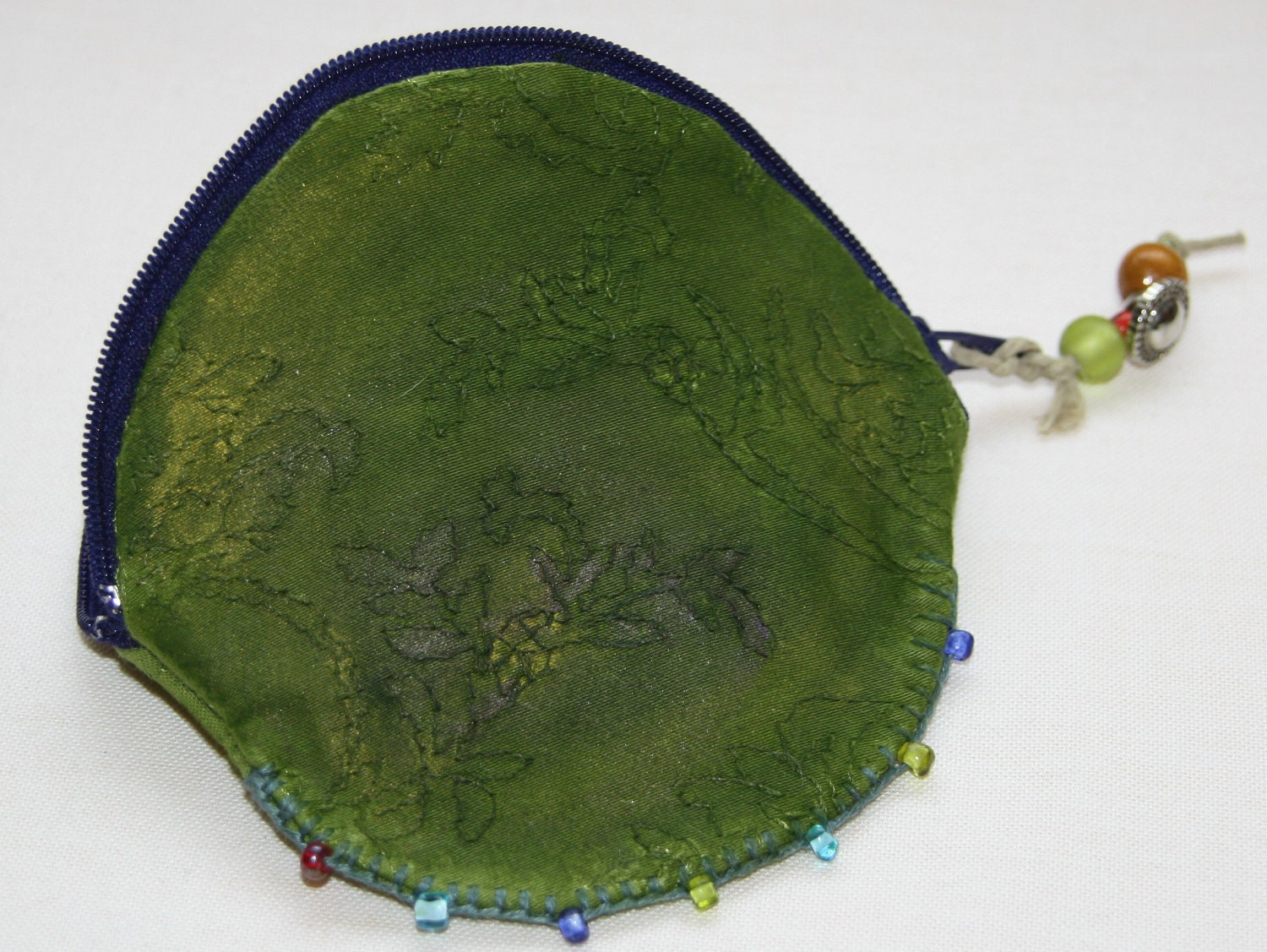 Coin Purse Vintage Inspired Beaded